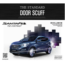 DOORs SILL SCUFF PLATES HYUNDAI SANTA FE DM 2012-15